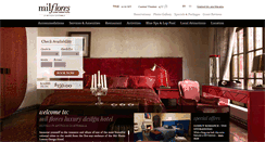 Desktop Screenshot of hotelmilflores.com